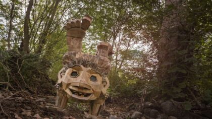 pierce county trolls sculptures...