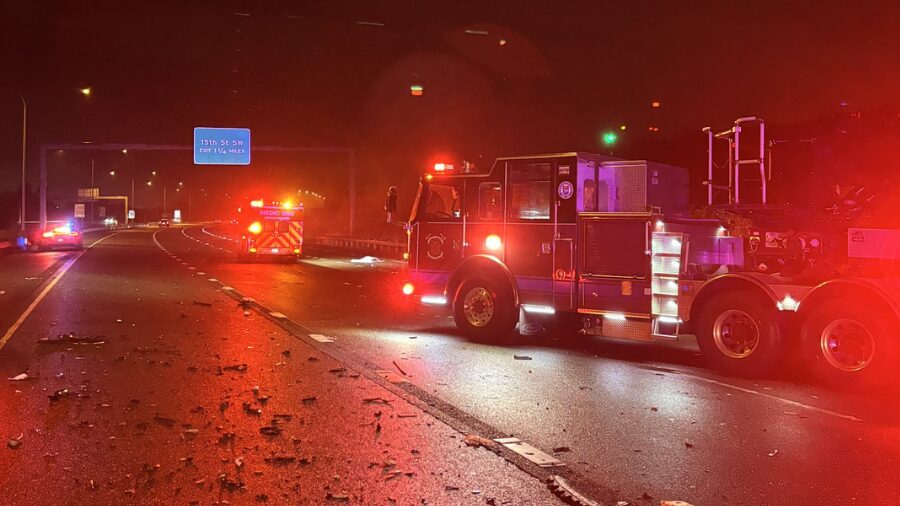 SR 167 crash...