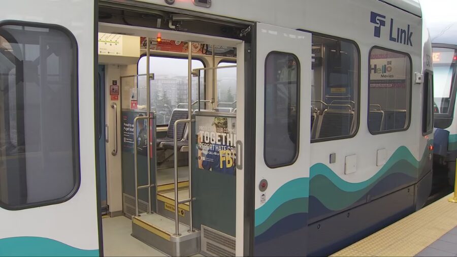 Sound Transit light rail...