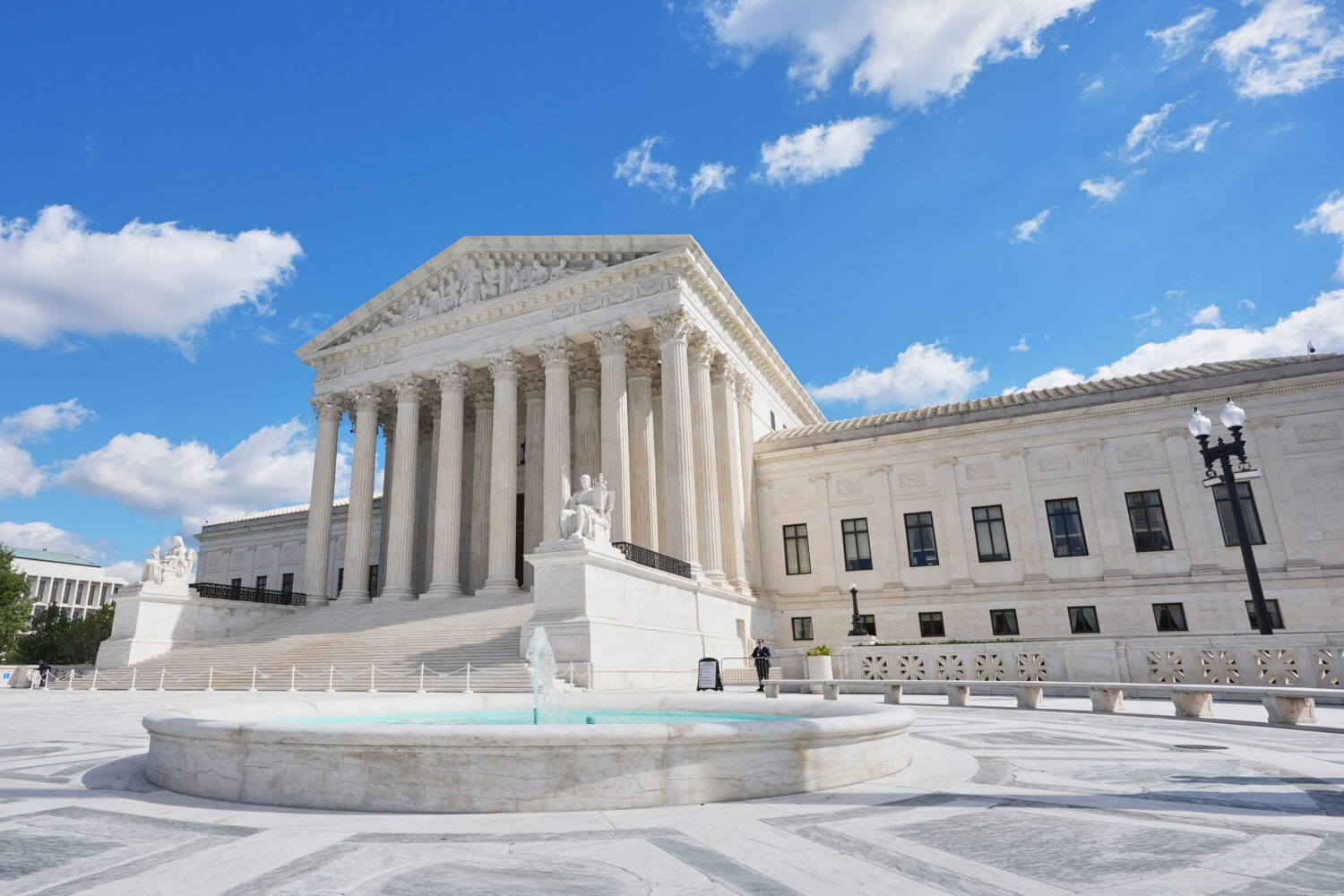 The Supreme Court is pictured Monday, Oct. 5, 2026, in Washington. (AP Photo/Mariam Zuhaib)Credit: ...