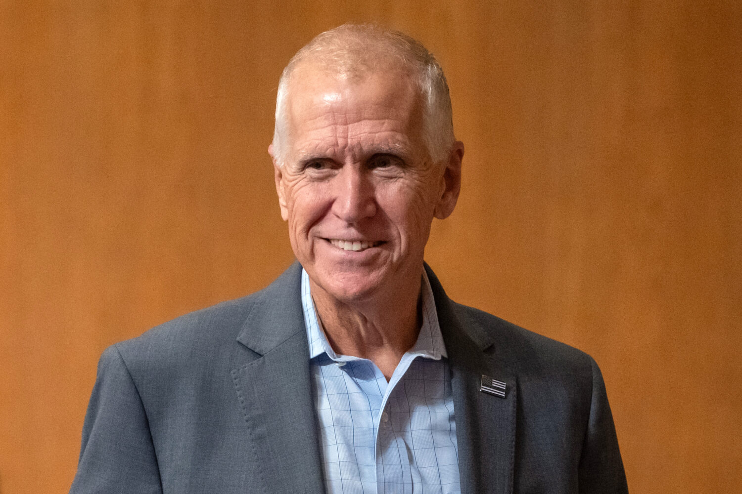 FILE - Sen. Thom Tillis, R-N.C., arrives for a hearing on Capitol Hill, July 30, 2026, in Washingto...