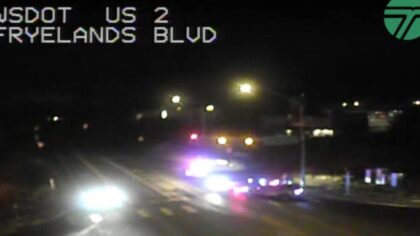 US 2 Crash Monroe...