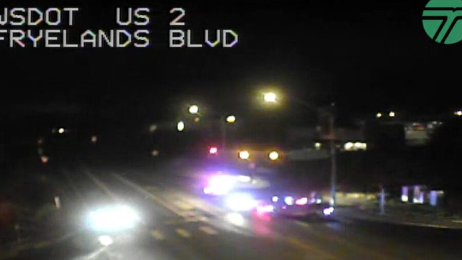 US 2 Crash Monroe...