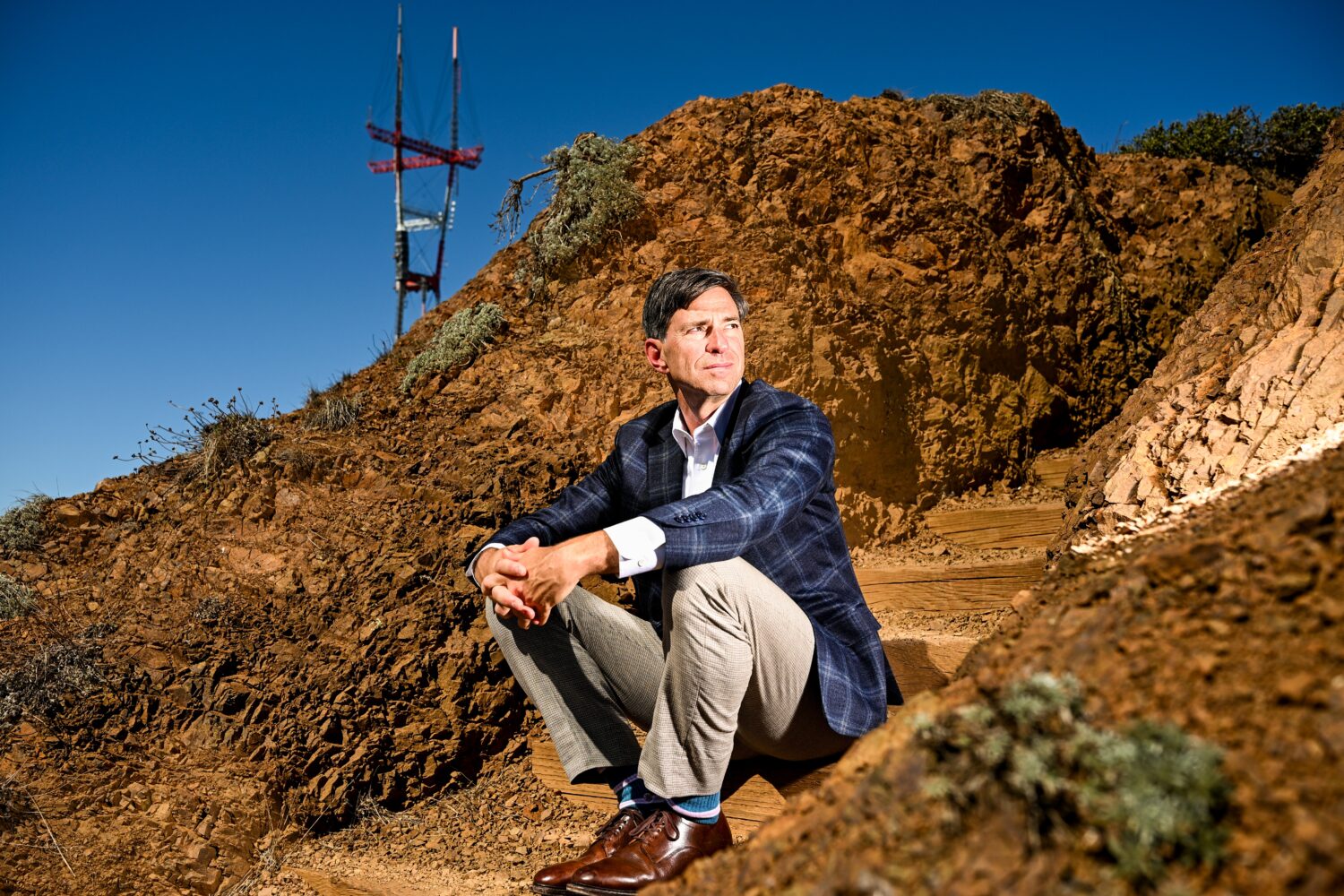 Public Media Company CEO Tim Isgitt sits for a portrait on Thursday, Oct. 8, 2026, in San Francisco...