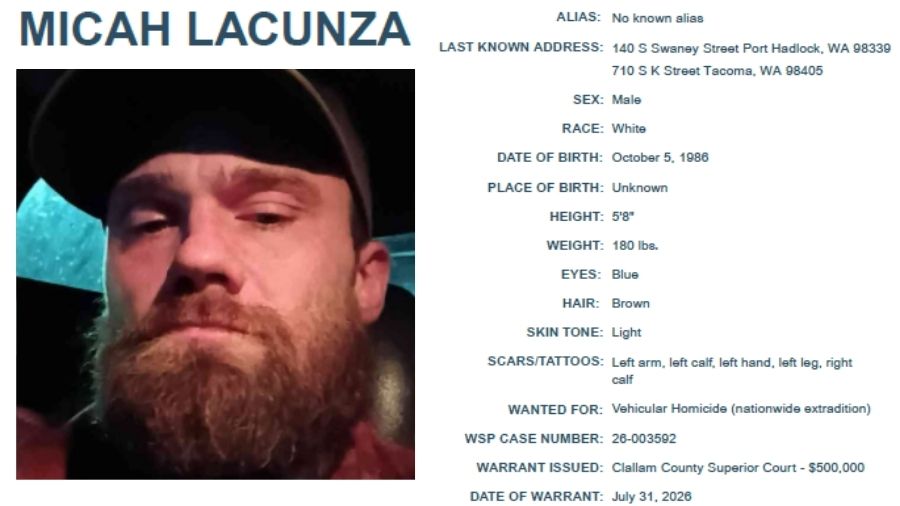 Clallam County most wanted...