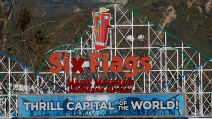 six flags roller coaster death fall...