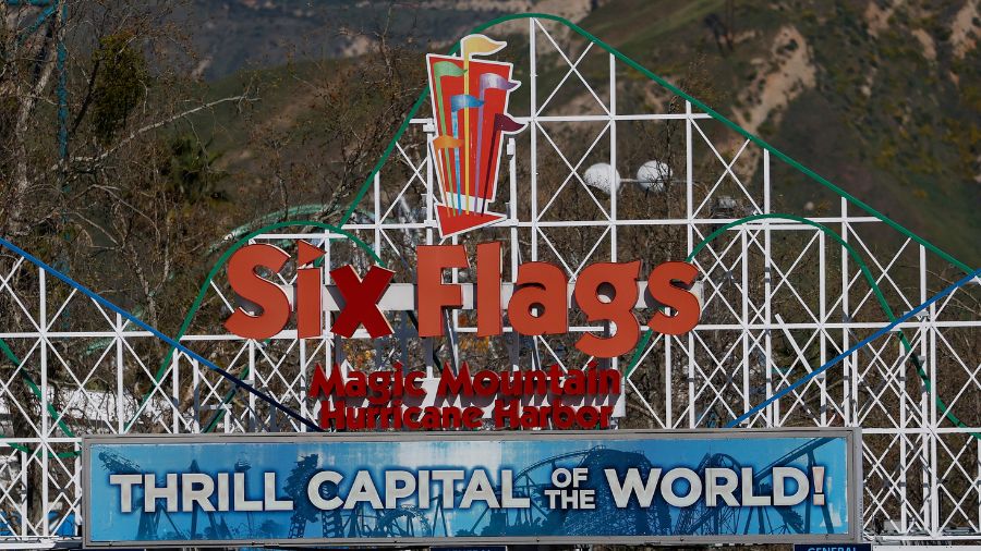 six flags roller coaster death fall...