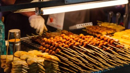 food vendor...