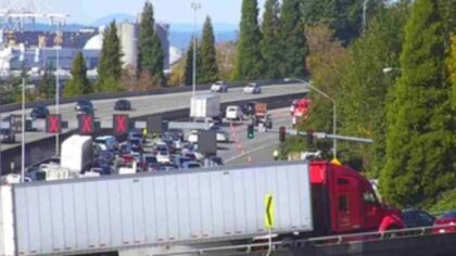 northbound I-5...