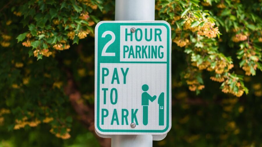 paid parking...