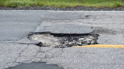 pothole budget...