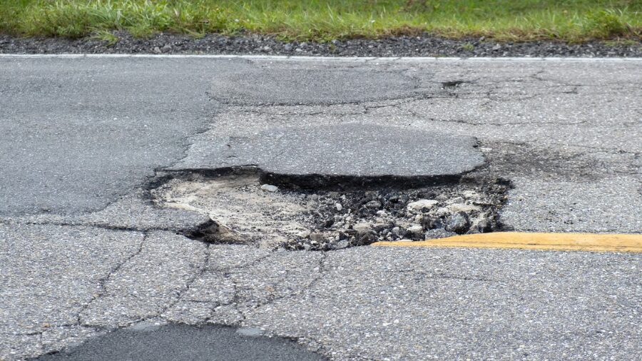 pothole budget...