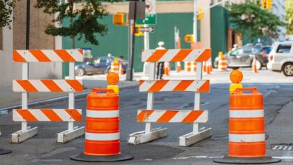 road closures (2)...