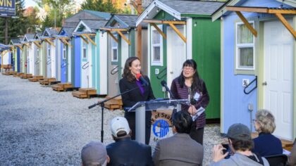 cloverleaf tiny home village...