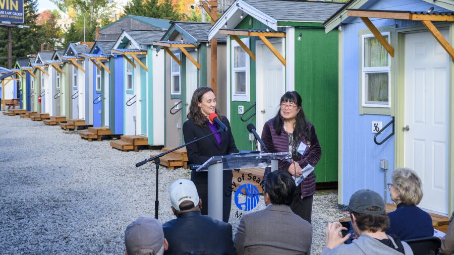 cloverleaf tiny home village...