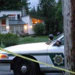 An intruder was killed in a struggle with residents of a North Bend home. 
