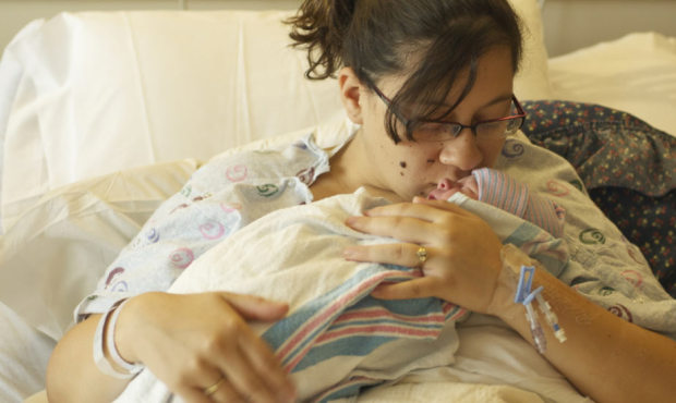 “So many hospitals take the baby away from the mom to go get weighed, to get washed, to have ...