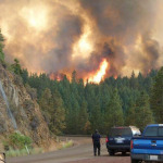 Fire, smoke and unfavorable weather conditions are the reasons why [WSDOT has] to keep US 97 closed.