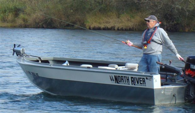Jeff fishes on his North River boat, that was stolen from his driveway Friday morning....