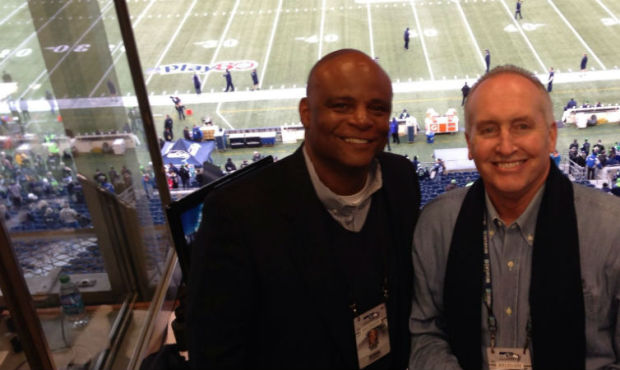 Seahawks announcer Steve Raible hopes to be in the broadcast booth with partner Warren Moon through...