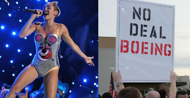 Dori Monson Show listeners have spoken and named Miley Cyrus and the Boeing Machinists as the winne...