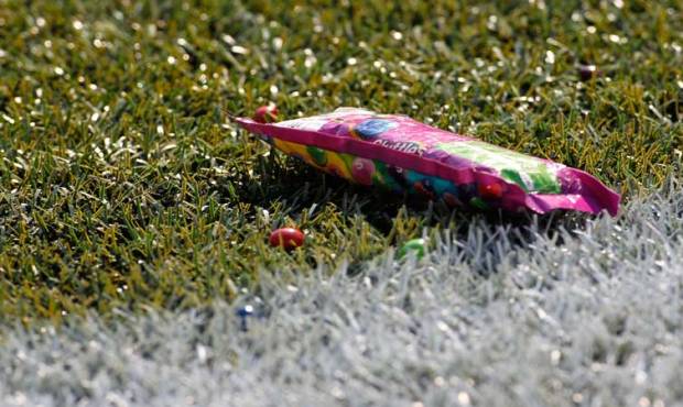 Seattle running back Marshawn Lynch’s play on the field has become synonymous with Skittles, ...