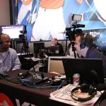 Dori Monson chats with Darryl Strawberry on Super Bowl Radio Row.