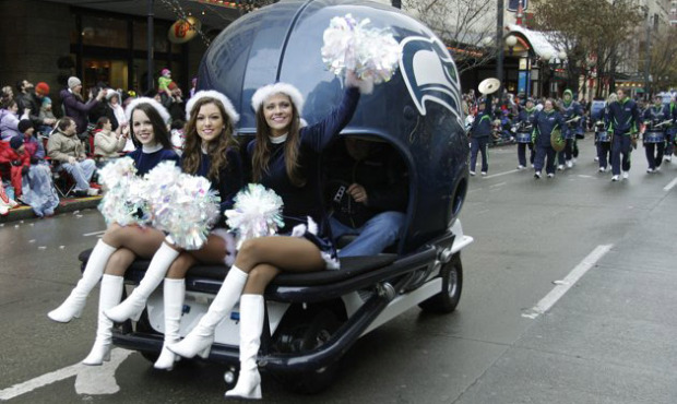 Seattleites love a parade. Over 300,000 are expected to turn out for the Seahawks celebration parad...