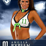 Angela Rypien of the Seattle Mist is one of the stars of the Legends Football League.