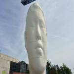 The work by Spanish artist Jaume Plensa has been given to the Seattle museum from the collection of Barney A. Ebsworth. 
