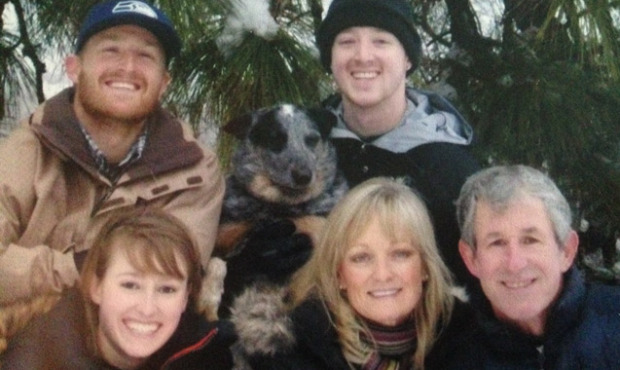 Buddy the dog is back with the Biddle family who he’s lived with for 10 years. (Image courtes...