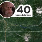 The first of 40 Bigfoot sightings goes back to the fall of 1967, when some teenagers armed themselves with rifles and decided to go after the "Brinson Monster." A shot was fired but the creature, "just kept going" according to the report.

Since then, many reporters have heard vocalizations, and six of the 40 reports have seemed to take place near the same area outside of Packwood, Washington.

Read the reports from Lewis County here.