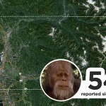 Recorded reports of Bigfoot go back to 1958 in Snohomish County. Here, witnesses have not only heard "vocalizations" of the believed-Sasquatch, but screams as well.

In Snohomish County, it doesn't seem like the creature necessarily tries to hide from populated areas, often crossing roads in front of motorists. While campers and hikers are still the most frequent reporters of Bigfoot encounters here, there are also four accounts of a Bigfoot near witnesses' homes.

Read the reports from Snohomish County here.