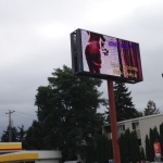A billboard on Lake City Way is sparking some controversy in the neighborhood.