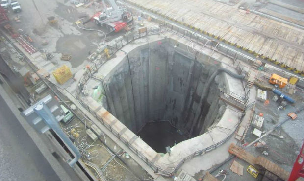 Seattle Tunnel Partners has completed digging the 120-foot Bertha repair pit, WSDOT announced Frida...