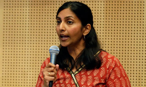 Council member Kshama Sawant, a teacher and member of the American Federation of Teachers Local 178...