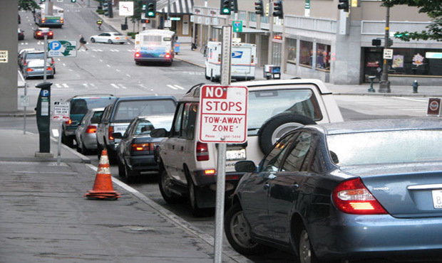 It’s hard to find a parking spot in Seattle, and according to a KING 5 report, some city empl...