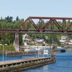 Salmon Bay Bridge, Seattle, opened 1914
