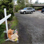 The community of Bonney Lake is mourning the loss of one of its families killed when a concrete barrier fell from an overpass and crushed their truck Monday morning. (AP)