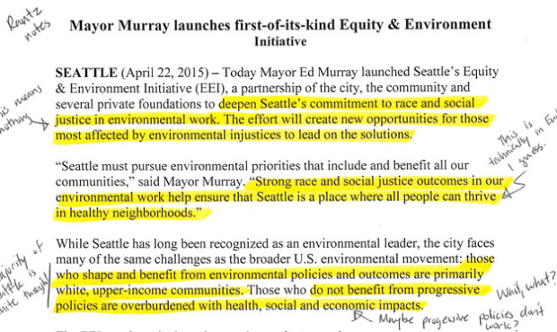 The City of Seattle is launching a “first of its kind” program called the Equity and En...