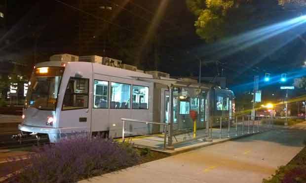 Seattle’s street car tested its speed on the new downtown rail line to Capitol Hill May 18. (...