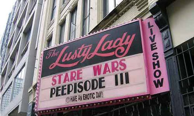 The building that housed the Lusty Lady will be renovated into a hotel. (AP)...