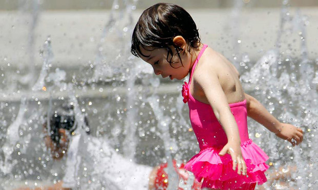 Stay cool this weekend. Temperatures are expected to reach the low 90s on Saturday. (AP file)...