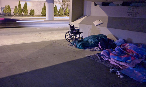 Eddie Wang has organized a sleeping bag handout to combat rising homeless problems in Seattle. But ...