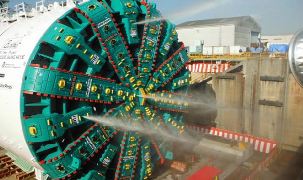 Bertha the tunnel boring machine is considered one of the biggest and most powerful pieces of minin...