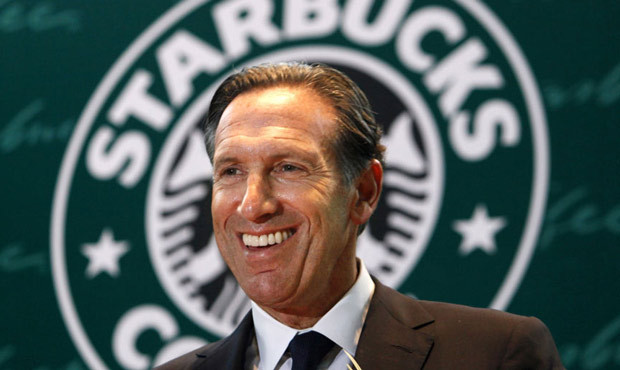 Starbucks chairman and CEO Howard Schultz will not be running for president. (AP photo)...