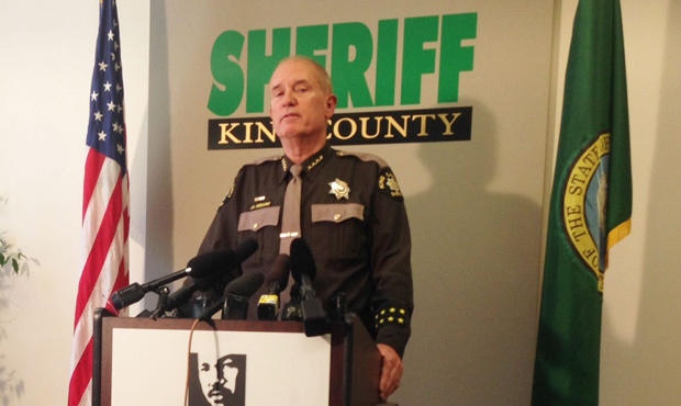 King County Sheriff John Urquhart fired a sergeant for providing a false report of an interaction w...