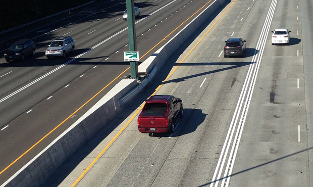Only two-tenths of one-percent of plates going through the toll system on I-405 between Lynnwood an...