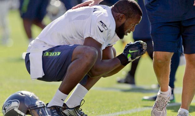Seahawks’ Kam Chancellor at practice. KIRO Radio’s Don O’Neill says the Seattle S...
