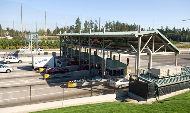 Proposed plan in the transportation budget could have toll booths doubling as Starbucks or 7-Eleven...